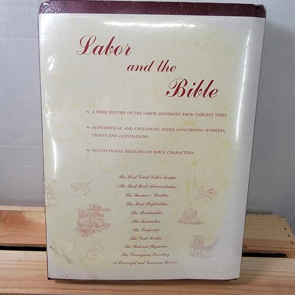 BOOK Holy Bible "International Brotherhood Of Boilermakers" SEALED - Picture 5 of 8